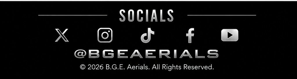 B.G.E. Aerials socials and copyright