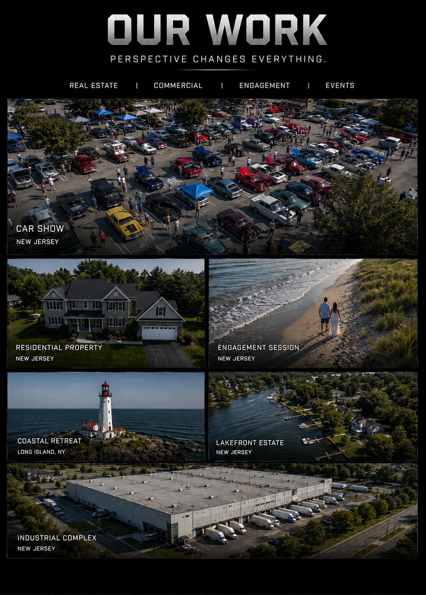B.G.E. Aerials Works portfolio